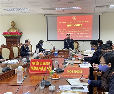 Các đơn vị thuộc Viện KSND thành phố Hà Nội triển khai công tác năm 2022